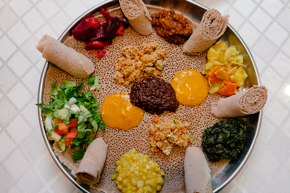 The best Ethiopian food in Columbus, OH, 2017. Addis Ethiopian restaurant