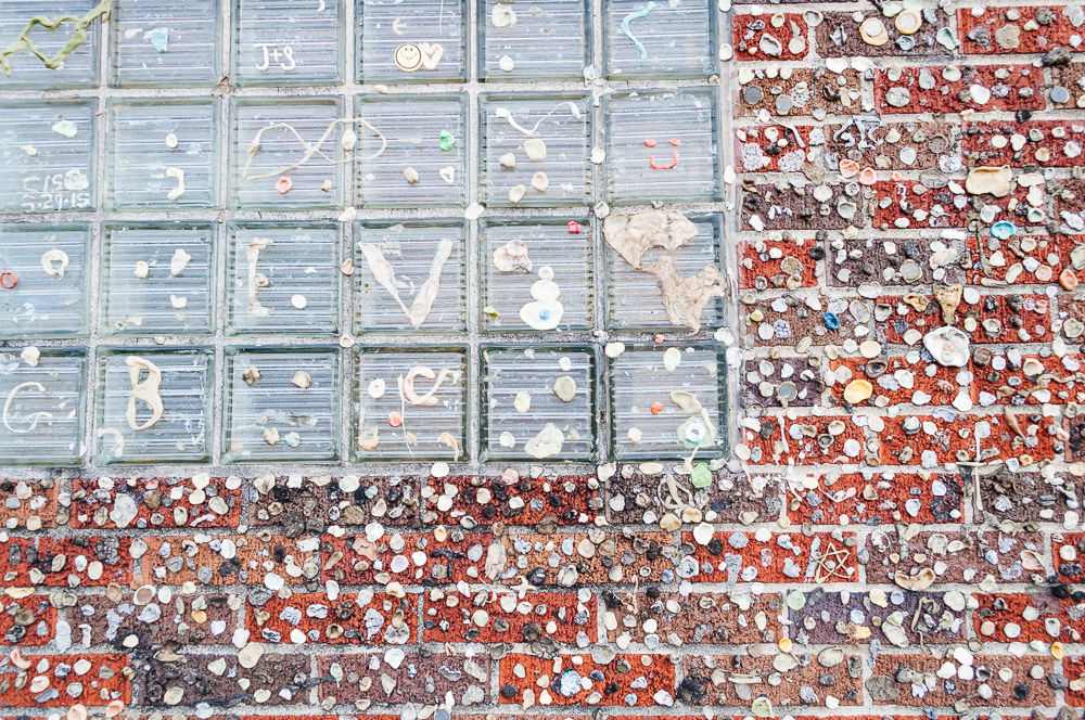 Gum Wall at the Vintage Maid-Rite Diner in Greenville, Ohio | Thought & Sight