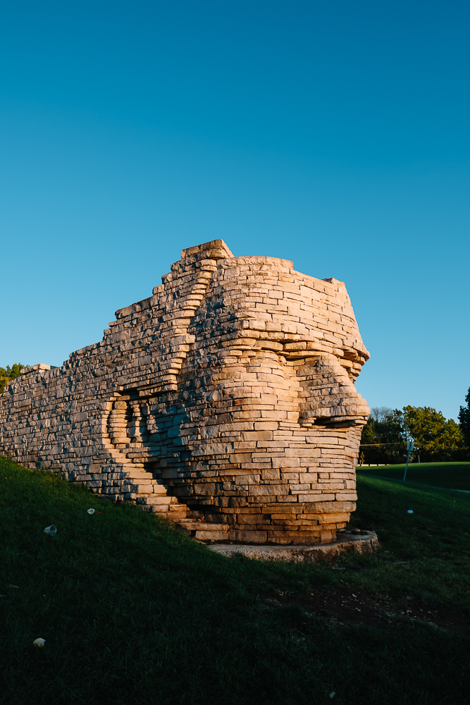 The Sphinx-Like Monument to Native American Chief Leatherlips | Thought & Sight